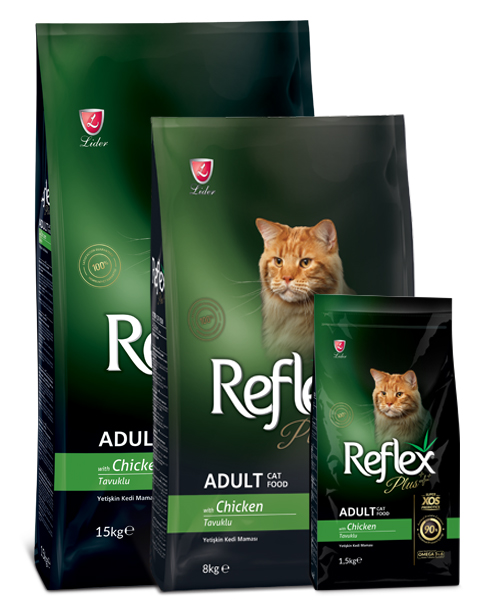 20191021326457213.jpg Reflex Plus Tavuklu Yetişkin Kedi Maması - Görsel 1