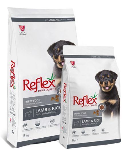 Reflex Kuzu Etli & Pirinçli Yavru Köpek Maması