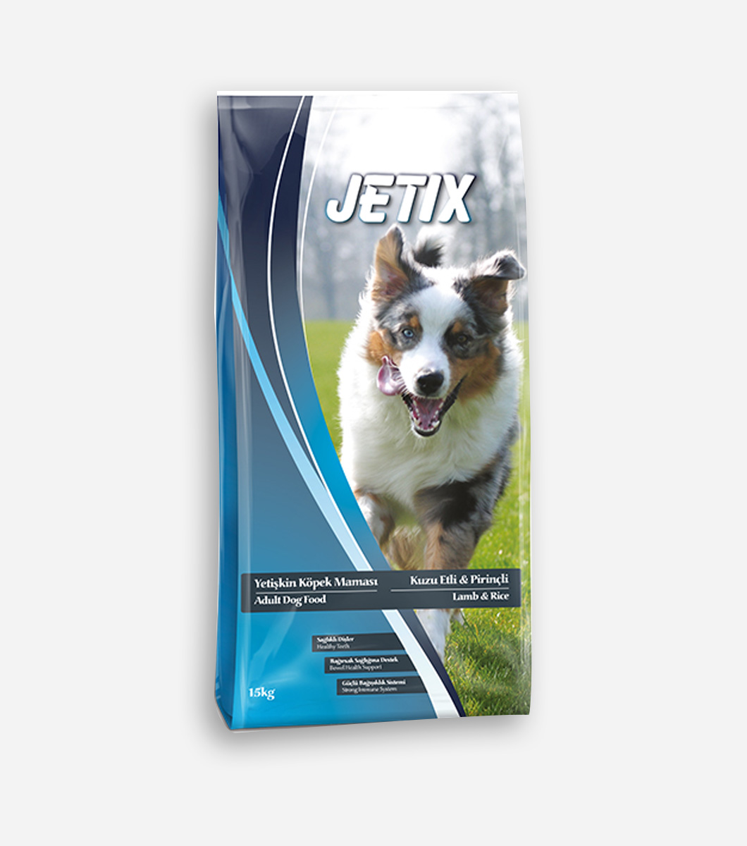 jetix Jetix Yetişkin Köpek Maması 15 Kg Kuzu Etli & Pirinçli - Görsel 1