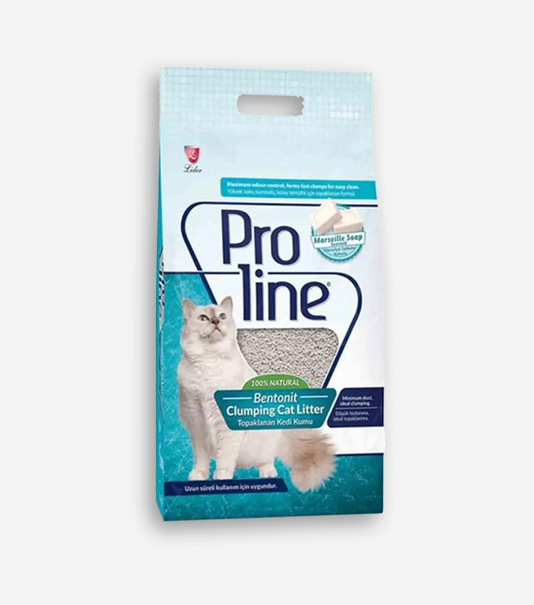 113.jpg Proline Bentonit Kedi Kumu 20 Lt Marsilya Sabunu Kokulu - Görsel 1